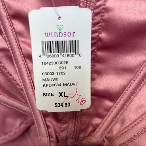 NWT Satin Cropped Corset Top - Picture 4 of 5